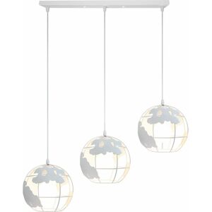 Axhup Industrial Pendant Light with Ø20cm Globe Cage - Modern Vintage Style Axhup Industrial Pendant Light with Ø20cm Globe Cage - Modern Vintage Style