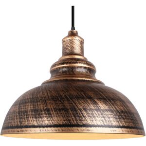 STOEX Pendant Light Industrial Ceiling Lighting Metal Lamp Shade for Farmhouse Restaurant Kitchen Chandelier E27 Bronze STOEX Pendant Light Industrial Ceiling Lighting Metal Lamp Shade for Farmhouse Restaurant Kitchen Chandelier E27 Bronze