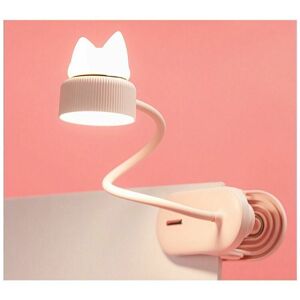 ROSE PinkFlexible clamp lamp with Original Nightlight/With usb Rechargeable Battery/LED Reading Light & Reading Lamp for Desk, Bed, Bedside - Light, ROSE PinkFlexible clamp lamp with Original Nightlight/With usb Rechargeable Battery/LED Reading Light & Reading Lamp for Desk, Bed, Bedside - Light,