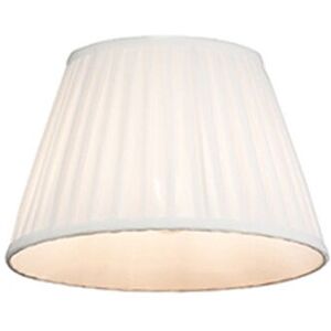 QAZQA Retro Pleated Fabric Lamp Shade - Round 25cm QAZQA Retro Pleated Fabric Lamp Shade - Round 25cm