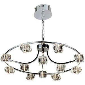 DIYAS Inspired Clearance - Polana Pendant Round 12 Light G4 Polished Chrome, not led/cfl Compatible DIYAS Inspired Clearance - Polana Pendant Round 12 Light G4 Polished Chrome, not led/cfl Compatible