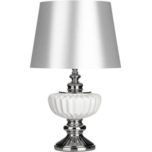 Premier Housewares - Luana Large White Ceramic Table Lamp Premier Housewares - Luana Large White Ceramic Table Lamp