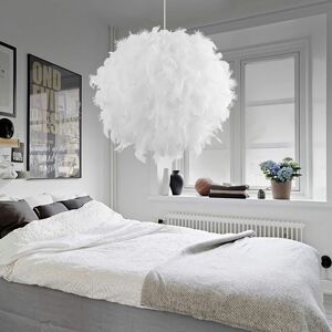 AXHUP White Feather Pendant Lamp - Pendant Lamp Type AXHUP White Feather Pendant Lamp - Pendant Lamp Type
