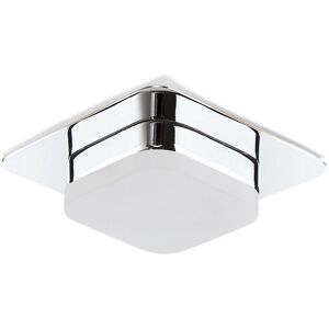 DIYAS Inspired Mantra Marcel Recessed Down Light 5W led Square 3000K IP44, 450lm, Polished Chrome/Frosted Acrylic, Cut Out: 70mm, Driver Included, 3yrs DIYAS Inspired Mantra Marcel Recessed Down Light 5W led Square 3000K IP44, 450lm, Polished Chrome/Frosted Acrylic, Cut Out: 70mm, Driver Included, 3yrs