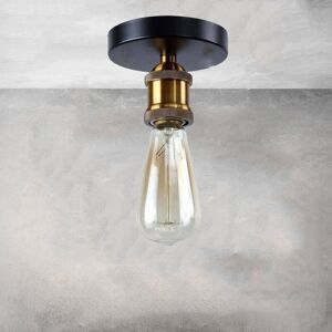 AXHUP Vintage Ceiling Light - E27 Support - Industrial Style AXHUP Vintage Ceiling Light - E27 Support - Industrial Style