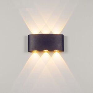 NORCKS Retro Led Wall Light 6W Nordic Wall Lamp Black Modern Wall Sconce Simple Wall Lamp Warm White For Living Room Bedroom NORCKS Retro Led Wall Light 6W Nordic Wall Lamp Black Modern Wall Sconce Simple Wall Lamp Warm White For Living Room Bedroom