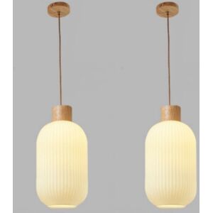 WOTTES Modern Pendant Light Round Glass Hanging Lamp Shade Adjustable Ceiling Lamp for Kitchen Dining Room Ø14CM 2Pcs WOTTES Modern Pendant Light Round Glass Hanging Lamp Shade Adjustable Ceiling Lamp for Kitchen Dining Room Ø14CM 2Pcs