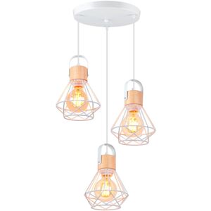 STOEX Vintage Modern Ceiling Lamp - E27 3-Bulb Fixture STOEX Vintage Modern Ceiling Lamp - E27 3-Bulb Fixture