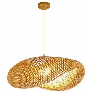 HOOPZI Rustic Bamboo Lantern Pendant Lamp Vintage Japanese Chandelier Hanging Ceiling Light Fixture for Living Room Bedroom Restaurant Cafe Bar Dining Room HOOPZI Rustic Bamboo Lantern Pendant Lamp Vintage Japanese Chandelier Hanging Ceiling Light Fixture for Living Room Bedroom Restaurant Cafe Bar Dining Room