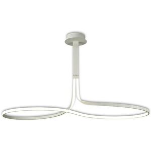 Inspired Lighting Nur XL Semi Flush Ceiling - 50W LED White Inspired Lighting Nur XL Semi Flush Ceiling - 50W LED White