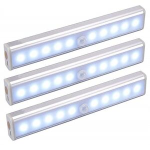 AIPERQ Set of 3 LED Lamps, USB Rechargeable Magnetic Motion Sensor Portable Closet Light, Emergency Hand Lamp, Kids Night Light, Living Room Light, Hallway AIPERQ Set of 3 LED Lamps, USB Rechargeable Magnetic Motion Sensor Portable Closet Light, Emergency Hand Lamp, Kids Night Light, Living Room Light, Hallway