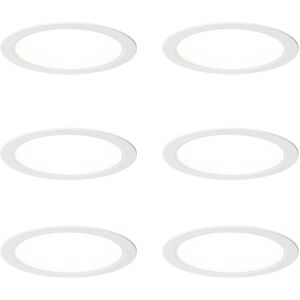 Qazqa Moderno Recessed Spotlights - 6x LED Adjustable, 17cm Qazqa Moderno Recessed Spotlights - 6x LED Adjustable, 17cm