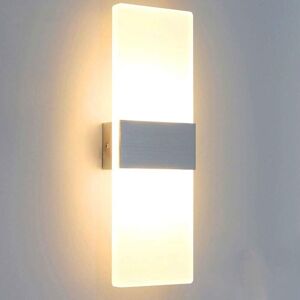 Stoex Wall Light - Modern Acrylic 12W Warm White Interior Light Stoex Wall Light - Modern Acrylic 12W Warm White Interior Light