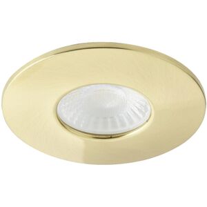 Forum - Spa Como Satin Brass 68mm Fire-rated IP65 8w led Fixed Bathroom Downlight - SPA-38572-SBRS Forum - Spa Como Satin Brass 68mm Fire-rated IP65 8w led Fixed Bathroom Downlight - SPA-38572-SBRS