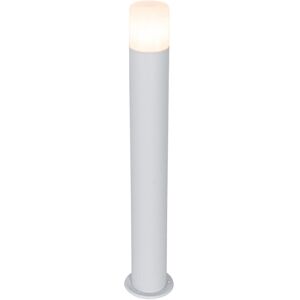 QAZQA Standing outdoor lamp white with opal shade 70 cm - Odense QAZQA Standing outdoor lamp white with opal shade 70 cm - Odense
