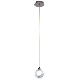 Diyas - Inspired Mantra - Fragma - Ceiling Pendant 1 Light G9, Polished Chrome Diyas - Inspired Mantra - Fragma - Ceiling Pendant 1 Light G9, Polished Chrome