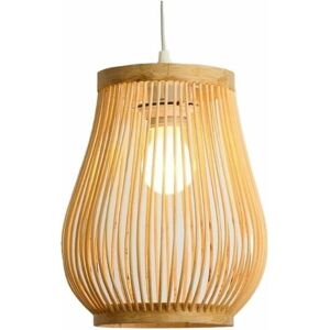SHMSHNG Suspension, Rétro Gourde Couloir Lampe Tissé Lanterne Simple Lumière Plafonnier Pendentifs Luminaire Suspendu Éclairage avec Forme Rotin pour SHMSHNG Suspension, Rétro Gourde Couloir Lampe Tissé Lanterne Simple Lumière Plafonnier Pendentifs Luminaire Suspendu Éclairage avec Forme Rotin pour
