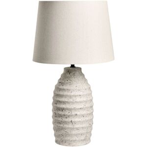 BELIANI Table Lamp BILLY Ceramic Off-White BELIANI Table Lamp BILLY Ceramic Off-White
