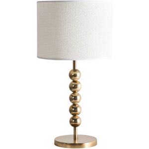 BELIANI Table Lamp LOKY Metal Brass BELIANI Table Lamp LOKY Metal Brass