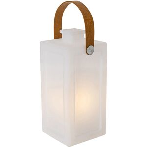 Qazqa Modern Table Lamp - Effect Flame, Rechargeable, IP44 Qazqa Modern Table Lamp - Effect Flame, Rechargeable, IP44