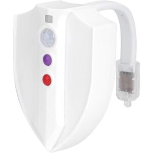 MEMKEY Toilet Night Light, 8 Simple Colors, Motion Sensor or Color Cycle Toilet Light, Waterproof for Family Office MEMKEY Toilet Night Light, 8 Simple Colors, Motion Sensor or Color Cycle Toilet Light, Waterproof for Family Office
