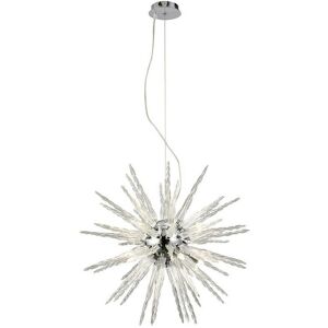 Diyas - Inspired Clearance - Tropez Pendant 8 Light G9 Polished Chrome/Glass Diyas - Inspired Clearance - Tropez Pendant 8 Light G9 Polished Chrome/Glass