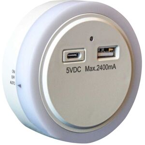 FS-GY21C Night Light and usb Charger UNC68464 - Uni-com FS-GY21C Night Light and usb Charger UNC68464 - Uni-com