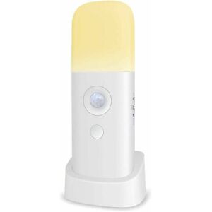 TRIMEC Veilleuse Enfant, Lampe Détecteur de Mouvement, Luminosité Ajustable,Portable, Rechargeable, pour chambre à coucher, chambre d'enfant, et salon TRIMEC Veilleuse Enfant, Lampe Détecteur de Mouvement, Luminosité Ajustable,Portable, Rechargeable, pour chambre à coucher, chambre d'enfant, et salon