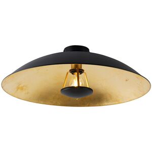 Qazqa Emilienne Novo Vintage Ceiling Light - Black/Gold - 60cm Qazqa Emilienne Novo Vintage Ceiling Light - Black/Gold - 60cm