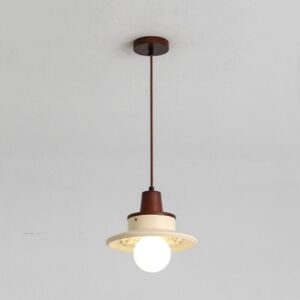 Wottes - Vintage Hanging Ceiling Light Carved Pendant Lamp Adjustable Chandelier Fixture Environmentally Friendly Resin Ø25cm Wottes - Vintage Hanging Ceiling Light Carved Pendant Lamp Adjustable Chandelier Fixture Environmentally Friendly Resin Ø25cm