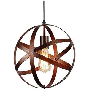 Goeco Vintage Ceiling Light - E27 Adjustable Industrial Pendant Lamp Goeco Vintage Ceiling Light - E27 Adjustable Industrial Pendant Lamp