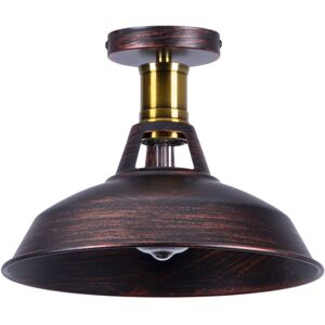 Norcks - Vintage Retro Ceiling Lights Iron Metal Ceiling Lamp Industrial Style Ceiling Light E27 For Cafe Bedroom Restaurant Indoor Lighting Norcks - Vintage Retro Ceiling Lights Iron Metal Ceiling Lamp Industrial Style Ceiling Light E27 For Cafe Bedroom Restaurant Indoor Lighting