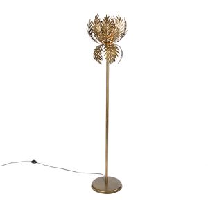 QAZQA Vintage Floor Lamp Gold - Botanica Simplo QAZQA Vintage Floor Lamp Gold - Botanica Simplo