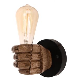 STOEX Vintage Wall Light Creative Fist Shape Wall Lights Antique Wall Sconce For Loft Bar Bedroom Bedside Decoration Left STOEX Vintage Wall Light Creative Fist Shape Wall Lights Antique Wall Sconce For Loft Bar Bedroom Bedside Decoration Left