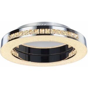 Litecraft - Visconte Spark Ceiling Light Flush Circular led Indoor Fitting - Polished Chrome - Chrome Litecraft - Visconte Spark Ceiling Light Flush Circular led Indoor Fitting - Polished Chrome - Chrome