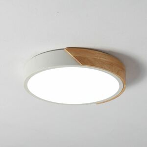 HOOPZI Wall light Wood Ceiling Light 18w Led Wood Ceiling Light 4500k Neutral White 30x30cm Ultra Thin Round Ceiling Light 2400lm Modern Lamp for Living HOOPZI Wall light Wood Ceiling Light 18w Led Wood Ceiling Light 4500k Neutral White 30x30cm Ultra Thin Round Ceiling Light 2400lm Modern Lamp for Living