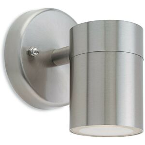Firstlight Products - Firstlight Fusion - 1 Light Single Wall Light Stainless Steel IP44, GU10 Firstlight Products - Firstlight Fusion - 1 Light Single Wall Light Stainless Steel IP44, GU10