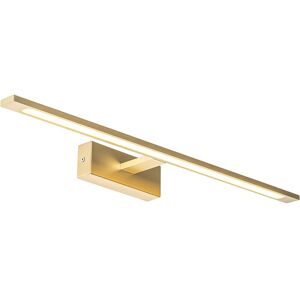QAZQA Brass Wall Light 62 cm Incl. led IP44 - Jerre QAZQA Brass Wall Light 62 cm Incl. led IP44 - Jerre