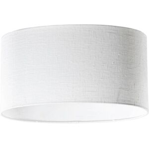 QAZQA White Oval Linen Lampshade 35/23/18 QAZQA White Oval Linen Lampshade 35/23/18