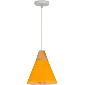 NORCKS Wooden Pendant Lights Modern Pendant Light Retro Pendant Lights Nordic Style Ceiling Light Creative Hanging Lamp For Living Room Bedroom Yellow NORCKS Wooden Pendant Lights Modern Pendant Light Retro Pendant Lights Nordic Style Ceiling Light Creative Hanging Lamp For Living Room Bedroom Yellow
