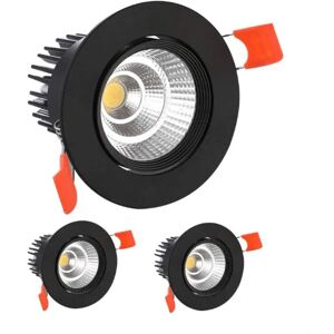 TINOR X led Recessed Spotlights, 9W cob Recessed Ceiling Light, Cool White 6000K, 900LM, ac 220-240V, Ra≥90, Cutout 90-100mm, Beam Angle 24°, IP44, For TINOR X led Recessed Spotlights, 9W cob Recessed Ceiling Light, Cool White 6000K, 900LM, ac 220-240V, Ra≥90, Cutout 90-100mm, Beam Angle 24°, IP44, For