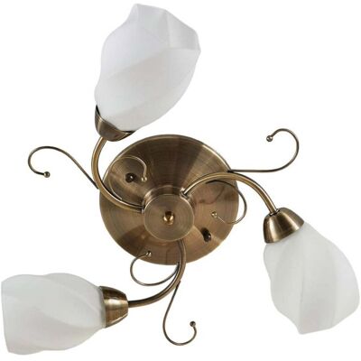 LINDBY Ceiling Lightdimmable 'Amedea' made of Glass for Living Room & Dining Room LINDBY Ceiling Lightdimmable 'Amedea' made of Glass for Living Room & Dining Room