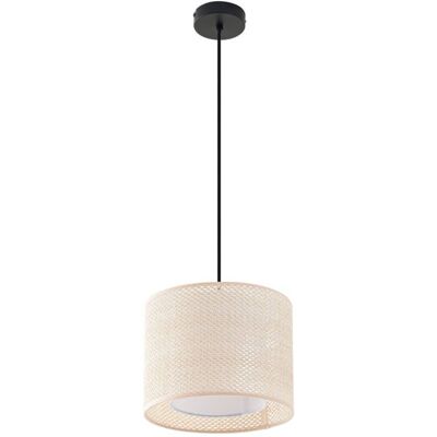 Lindby Soula Brown Pendant Lamp - E27, 26cm Lindby Soula Brown Pendant Lamp - E27, 26cm