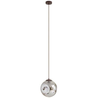 Lindby Valentina Gray Glass Pendant Lamp - Modern, 1-Light, E27 Lindby Valentina Gray Glass Pendant Lamp - Modern, 1-Light, E27
