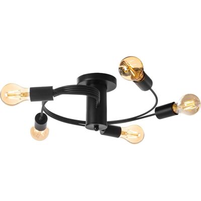 Toolight Black Ceiling Lamp - Modern Minimalist Design - CE RoHS Toolight Black Ceiling Lamp - Modern Minimalist Design - CE RoHS