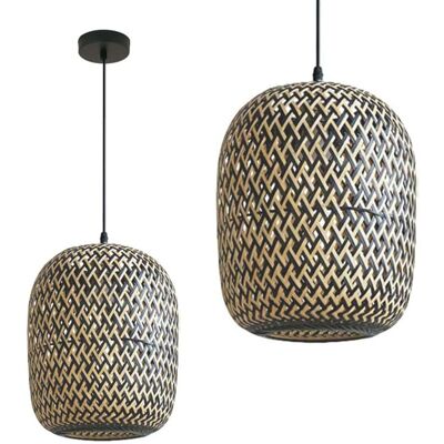 REA - Bamboo Boho Pendant Light - Pendant Lamp REA - Bamboo Boho Pendant Light - Pendant Lamp