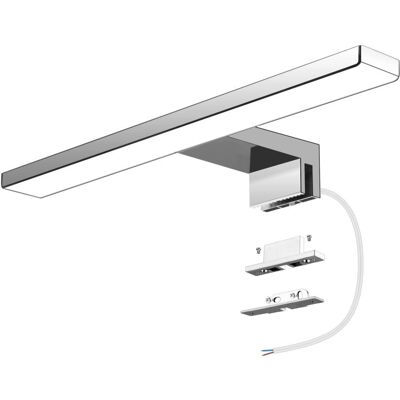 TINOR Led Bathroom Mirror Lights 6W 600 Lumens, 30cm Bathroom Light Cool White 6000K, IP44 Waterproof Bathroom Wall Light for Mirror, No Flickering TINOR Led Bathroom Mirror Lights 6W 600 Lumens, 30cm Bathroom Light Cool White 6000K, IP44 Waterproof Bathroom Wall Light for Mirror, No Flickering