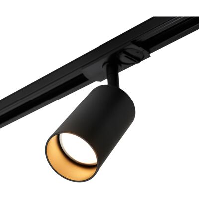 Litecraft - Bexley Track Light Low Profile GU10 Adjustable Spotlight Head - Black Litecraft - Bexley Track Light Low Profile GU10 Adjustable Spotlight Head - Black