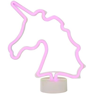 BHS Lighting Glow Unicorn Neon Table Lamp - Table Lamp BHS Lighting Glow Unicorn Neon Table Lamp - Table Lamp