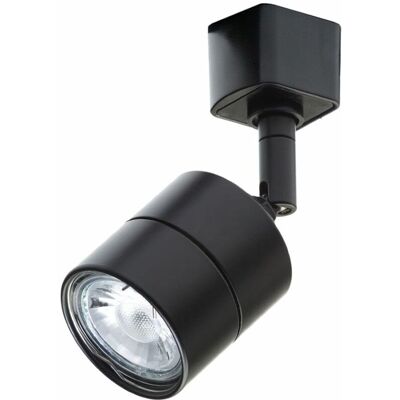 Litecraft Track Light Soho Spotlight Head Adjustable GU10 Fitting - Black Litecraft Track Light Soho Spotlight Head Adjustable GU10 Fitting - Black